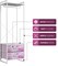 Sorbus Clothing Rack with Drawers - Clothes Stand Dresser - Wood Top, Steel Frame, & Fabric Drawers - Tall Closet Storage Organizer - Garment Rack for Hanging Shirts, Dresses, & Jackets